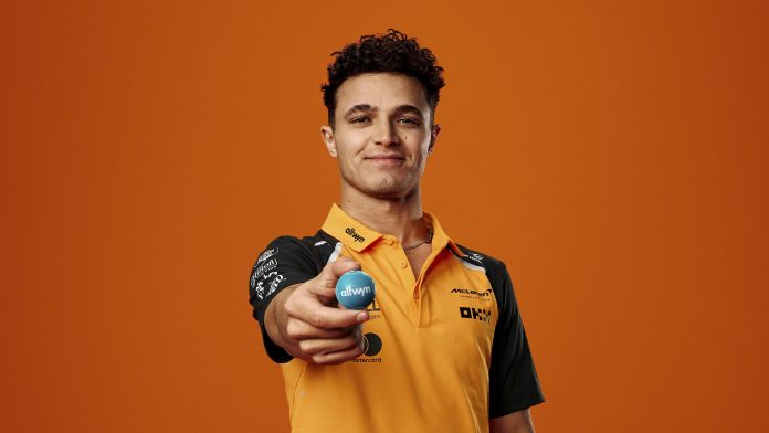Ο οδηγός της McLaren Lando Norris