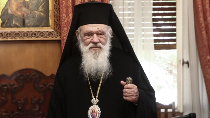 «Δεν μπορούμε να το επιτρέψουμε» τόνισε ο Αρχιεπίσκοπος εκφράζοντας απέραντη θλίψη και εύλογη οργή – Κάλεσε τις ελληνικές και διεθνείς αρχές να προστρέξουν – Έκκληση προς τον πρωθυπουργό για να μην καταργηθεί η Μονή.
