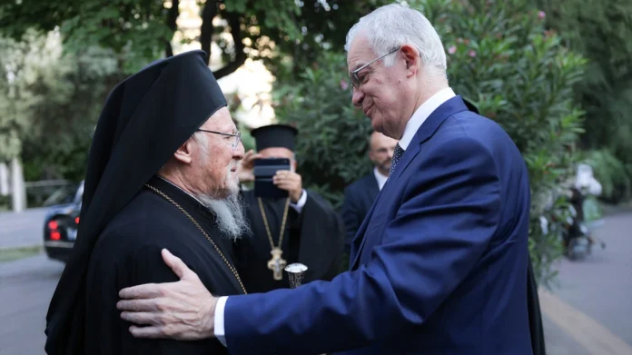 Στο περιθώριο εκδήλωσης στην Αμερικανική Σχολή Κλασικών Σπουδών.